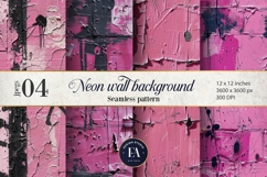 Pink Peeling Paint Texture | Distressed Wall Background Product Image 1