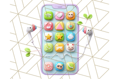 Kawaii City Girl PNG Clipart, Soft Dreamy Style Clip Art Product Image 3
