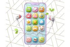 Kawaii City Girl PNG Clipart, Soft Dreamy Style Clip Art Product Image 3