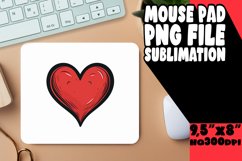 Love-Inspired Sublimation Mat Product Image 1