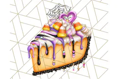 Ghost Café PNG Clipart, Cute Ghost Baristas Halloween Treats Product Image 3