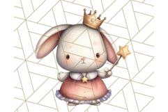 Princess Animal PNG Clipart with Crowns &amp; Royal Accessories Product Image 3