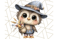 Thanksgiving Woodland Animals Clipart PNG Product Image 3
