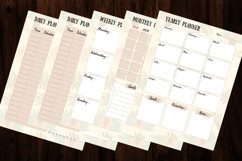 2in1 Printable Canva Planner Template Bundle 8 Product Image 2