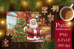 Christmas Puzzles PNG |Kids Puzzles Sublimation 3 Product Image 5