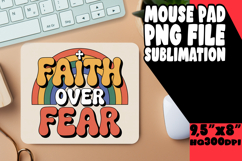 Bright Mouse Pad Design Sublimation, Religious Product Image 1