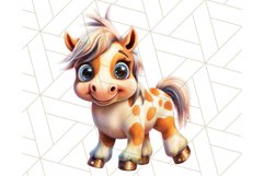 Kids Farm Clipart, Cute Farmer and Farm Animal PNG Product Image 5