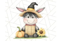 Halloween Animal Costumes PNG, Cute Spooky Animals Clipart Product Image 3