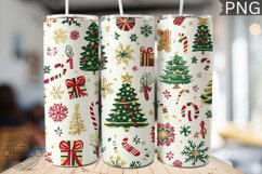 Christmas Tree Tumbler Wrap -High Quality 300 Dpi Product Image 1