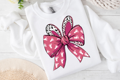 Cute Easter Bow Clipart, Happy Easter Sublimation PNG Product Image 1