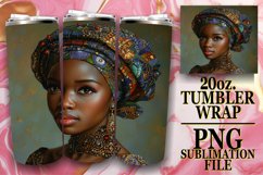 Melanin Beauty Sublimation Wrap Product Image 1