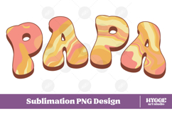 papa Png Retro Retro Mother&#039;s Day Mom Sublimation Product Image 1