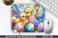 Mouse Pad Sublimation, Easter Mouse Pad PNG Design Product Image 1