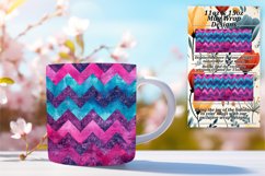 Glitter Stripe Mug 11oz/15oz Wrap Art for Sublimation Product Image 1