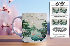Northern Lights 3D Mug Wrap 11oz/15oz Art Sublimation Product Image 1
