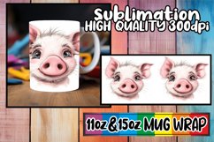 Sweet Animals 11oz Mug Sublimation, Spring Product Image 1