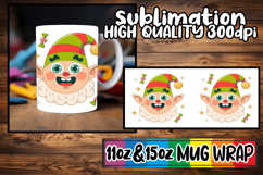 Joyful adventures 11oz 15oz sublimation wrap, Cute Christmas Product Image 1