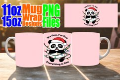 Radiant moments sublimation mug wrap, Christmas Product Image 1