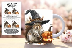 Halloween Critter Mug 11oz/15oz Wrap Sublimation PNG Product Image 1