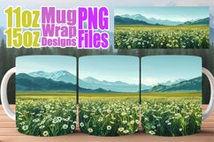 Spring Mug Wrap - Beautiful Landscape Sublimation Product Image 1