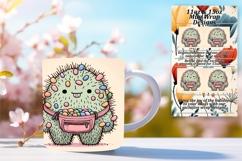 FASHIONABLE 11oz Mug Wrap PNG , Monster Product Image 1