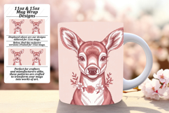Joyful 11oz Mug Wrap Png Artwork , Valenines Animals Product Image 1