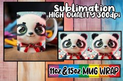 3D Christmas Characters Holiday Mug Wrap Product Image 1