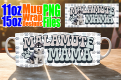 Magical moments 11oz 15oz sublimation wrap, Dog Mom Product Image 1
