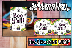 Radiant moments sublimation mug wrap, Halloween Product Image 1