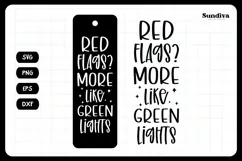 Dark Romance Bookmark Saying SVG | More Like Green Lights Product Image 3