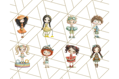 Summer Days Clipart, Whimsical Kids PNG Graphics Product Image 3