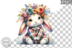 Floral Nursery Animal Sublimation Clipart Bundle Product Image 3