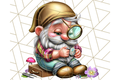 Gnomes at Work Clipart PNG, Cute Gnomes PNG Illustration Product Image 3