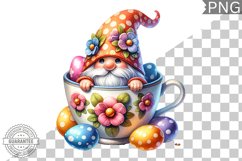 Easter Gnome Sublimation - Clipart PNG Design Product Image 1