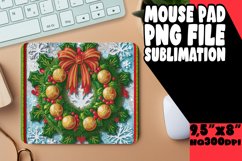 Joyful Mouse Pad Designs PNG, 3D Xmas Product Image 1