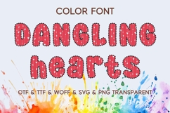 Dangling Hearts Font Product Image 1