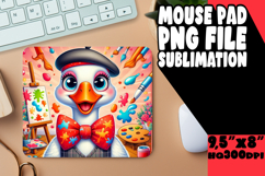 PLAYFUL DESK MAT FUN SUBLIMATION, Goose Product Image 1