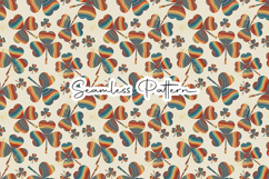 Lucky Babe Retro Seamless Patterns - Leprechaun &amp; Clovers Product Image 7