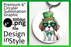 Dynamic Keychain Circle PNG Artwork , St Patrick Product Image 1