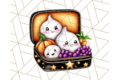 Summerween Tropical Treats Clipart PNG, Halloween Desserts Product Image 3