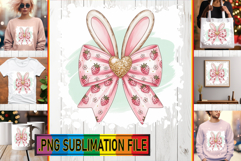 Elegant PNG TSHIRT Gift Ideas, Easter Bow Product Image 1