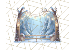 Nutcracker Ballet Clipart, Holiday Ballerina PNG Art Product Image 3