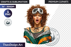 Alpine Winter Sports Fashion and Cabin Clipart PNG Product Image 1