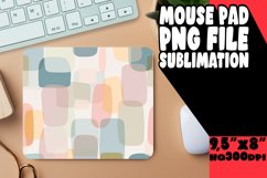 Vibrant Sublimation Mouse Mat Decor Product Image 1