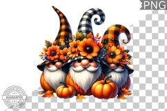 Halloween Gnome Sublimation - Clipart PNG Design Product Image 1