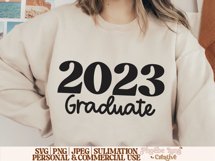 2023 Graduate SVG, Graduation SVG, Highschool SVG Product Image 3