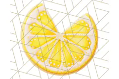 Summer Iced Cookie Clipart PNG, Cute Tropical Cookies Product Image 3