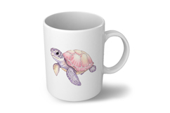Cute Sea Turtle Marine Animal Aquatic Reptile PNG Summer Product Image 6