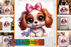 ENCHANTED TSHIRT Ideas PNG, 3D Dog Product Image 1