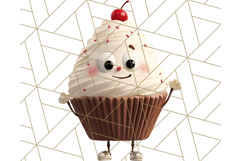 Cute Food PNG Clipart, 3D Adorable Kawaii Characters Png Product Image 3